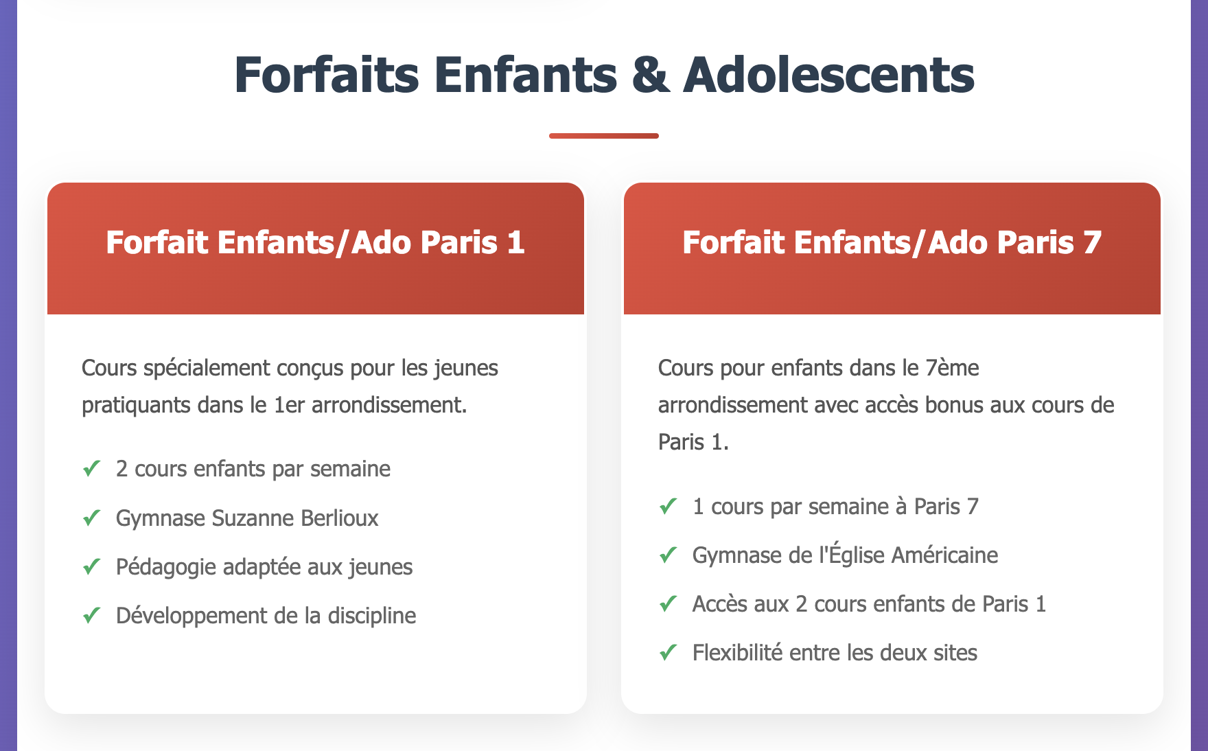 Tarifs - club de karaté paris MAK